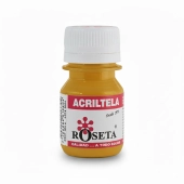 Imagen de Pintura acrílica acriltela roseta amarillo cromo