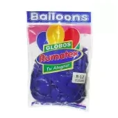Imagen de Globo rumatex standard r-12 azul oscuro x 50