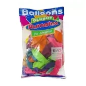 Globo rumatex standard r-12 multicolor x 50