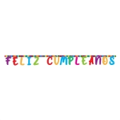 Imagen de Cartel de letras sempertex feliz cumpleaños festivo