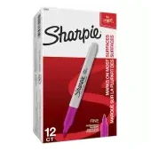 Imagen de Marcador sharpie magenta x 12