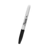 Marcador sharpie fino clásico negro