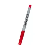 Marcador sharpie ultrafino rojo