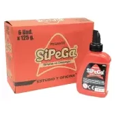 Pegante líquido sipega 125gr x 6
