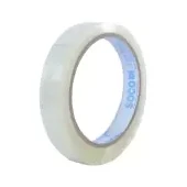 Cinta transparente soco 12mm 40mts