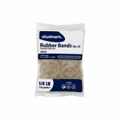 Imagen de Bandas de caucho en bolsa studmark 1/4 libra no.18 siliconado