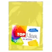 Imagen de Fomi top line liso 1/8 amarillo canario x 10