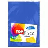 Imagen de Fomi top line liso 1/8 azul x 10