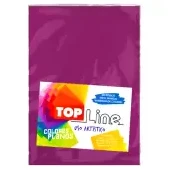 Imagen de Fomi top line liso 1/8 fucsia x 10
