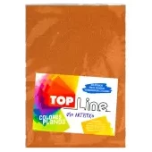 Imagen de Fomi top line escarchado 1/8 naranja x 10