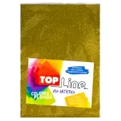Imagen de Fomi top line escarchado 1/8 oro x 10