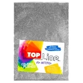 Imagen de Fomi top line escarchado 1/8 plata x 10