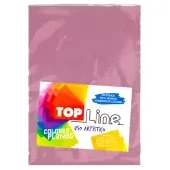 Imagen de Fomi top line escarchado 1/8 rosado x 10