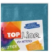Imagen de Fomi top line escarchado 4 cartas azul cielo x 10