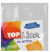 Fomi top line escarchado 4 cartas blanco x 10