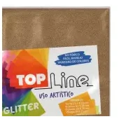 Imagen de Fomi top line escarchado 4 cartas café claro x 10