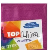Imagen de Fomi top line escarchado 4 cartas fucsia x 10