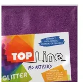 Imagen de Fomi top line escarchado 4 cartas morado x 10