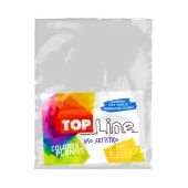 Imagen de Fomi top line escarchado carta blanco x 10