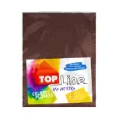 Fomi top line escarchado carta café x 10