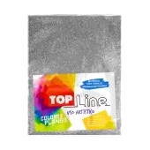 Fomi top line escarchado carta plata x 10