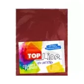 Imagen de Fomi top line escarchado carta rojo x 10