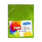Fomi top line escarchado carta verde limón x 10