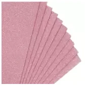 Fomi top line escarchado pliego rosado x 10