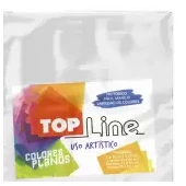 Fomi top line liso 4 cartas blanco x 10