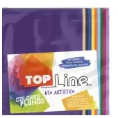 Fomi top line liso 4 cartas surtidos x 10