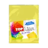 Imagen de Fomi top line liso carta amarillo canario x 10