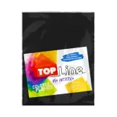 Imagen de Fomi top line liso carta negro x 10