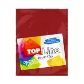 Imagen de Fomi top line liso carta rojo x 10