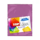 Imagen de Fomi top line liso carta rosado x 10