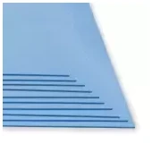 Imagen de Fomi top line liso pliego azul cielo x 10