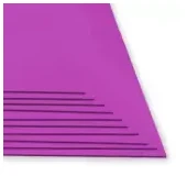 Imagen de Fomi top line liso pliego fucsia x 10