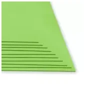 Imagen de Fomi top line liso pliego verde limón x 10