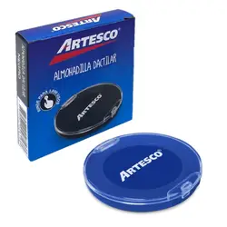 Huellero artesco azul