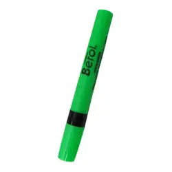 Resaltador berol verde
