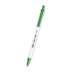 Bolígrafo bic clic stic verde