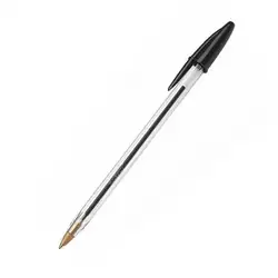 Bolígrafo bic cristal negro