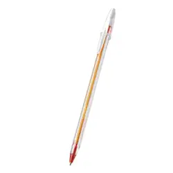Bolígrafo bic punta fina rojo