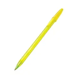 Bolígrafo bic shimmers verde limon
