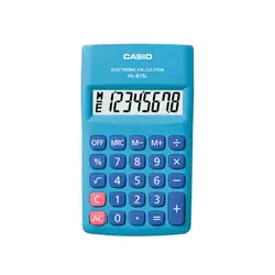 Calculadora casio sencilla hl-815l azul