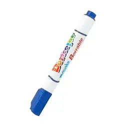 Marcador doricolor borrable azul