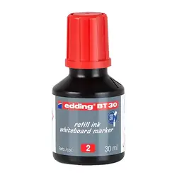 Tinta marcador edding borrable bt 30 roja