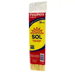 Palo pincho el sol 30cm x 100