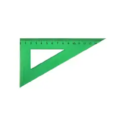 Escuadra faber castell 60º 16cm