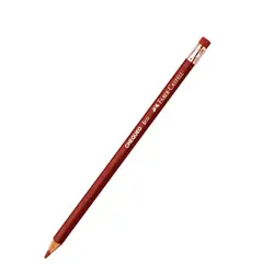 Lápiz eco faber castell chequeo rojo
