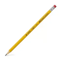 Lápiz eco faber castell triangular negro